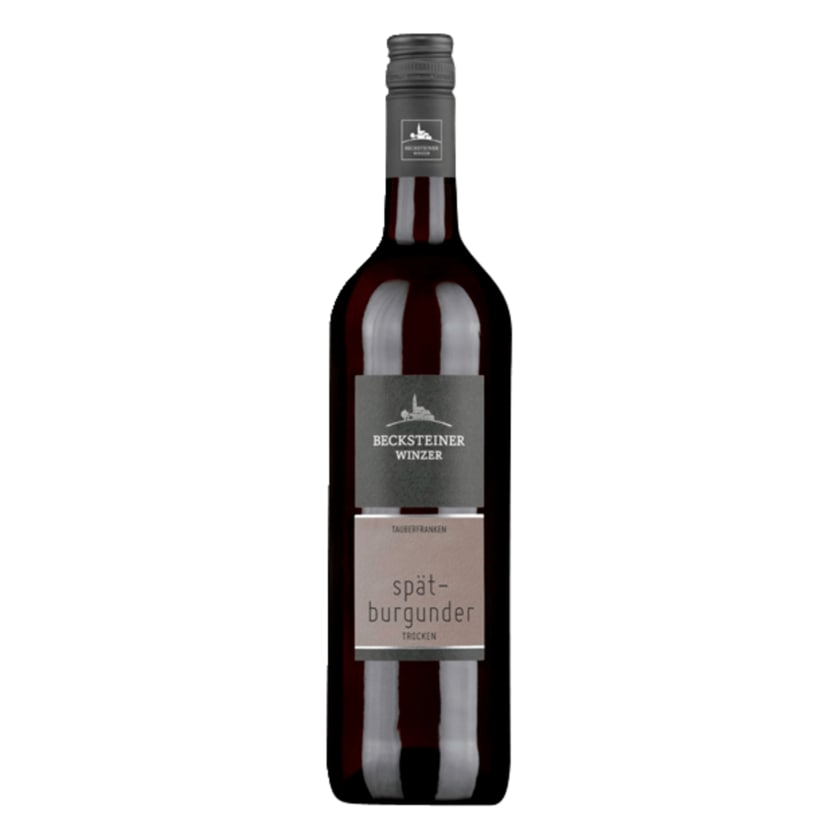 Becksteiner Winzer Rotwein Spätburgunder Qualitätswein trocken 0,75l